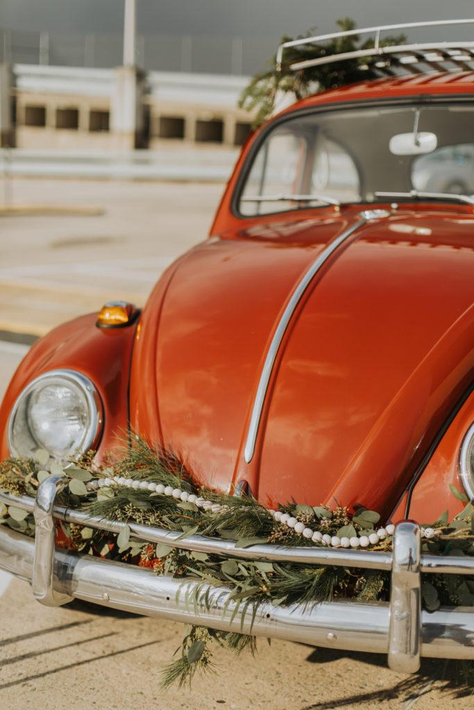 Decorated VW Christmas Bug 